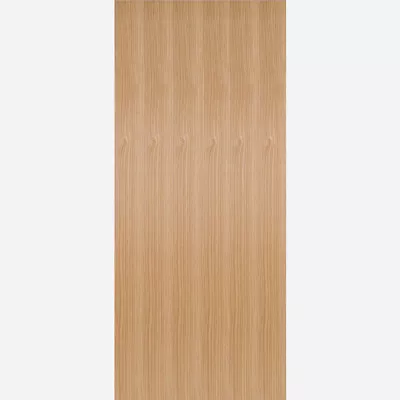 Internal Oak Pre Fully Finished Flush FD30 Fire Solid Door (FLUOAKFD) • £64.99