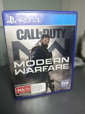 Call Of Duty: Modern Warfare (Sony PlayStation 4 2020) PAL PS4 • $0.99