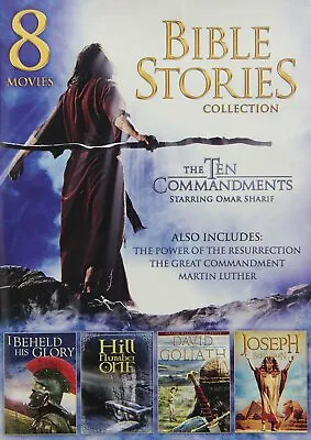 Bible Stories Collection: 8 Movies DVD • $7.94