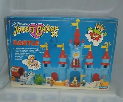 The Muppet Babies Castle Nursery Figures Playset Jim Hensons Playmates 1989 • $500