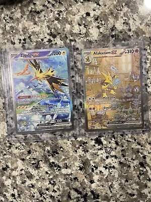 Pokémon TCG Scarlet & Violet 151 Zapdos EX Special Illustration Rare 202/165 • $50