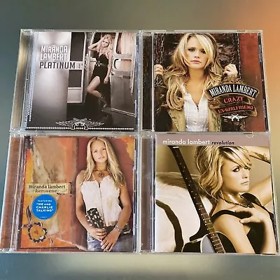 Miranda Lambert 4 💿 LOT: Platinum Crazy Ex- Girlfriend Kerosene Revolution • $19.99