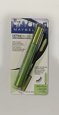 Maybelline  Mascara Define A Lash Very Black 801 Zero Clumps • $9.99