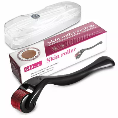 $13.98 • Buy Derma Roller Micro Needle Skin 540 Needles Scars Anti Aging Dermaroller