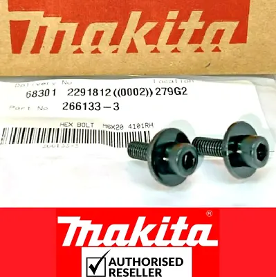 2X GENUINE Makita Blade Clamp Hex Bolt Circular Saw BSS610 BSS611 DSS610 DSS611 • $7.53