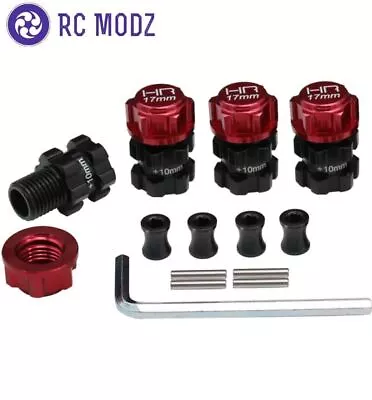 Hot Racing ATF117XT02  Arrma 1/10 4x4 3s 17mm Aluminum Hex Hubs (10mm Offset) • $33.88