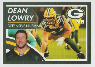 DEAN LOWRY Steelers 2019 Packers Police Card #14 ONLY TRADING CARD Rookie RC Qty • $15.29