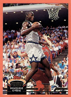 1992-93 Topps Stadium Club Shaquille O'Neal #247 Rookie Card RC Orlando Magic • $3.25