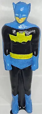 Vintage Moulded Plastic Coin Bank Batman Argentina Rare • $100