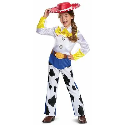 £28.99 • Buy Kids Official Deluxe Disney Jessie Toy Story Costume Girls Cowgirl Fancy Dress