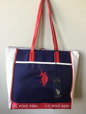 US POLO ASSN WOMEN HANDBAG/TOE Size 1SZ - Color- NAVY • $39.99