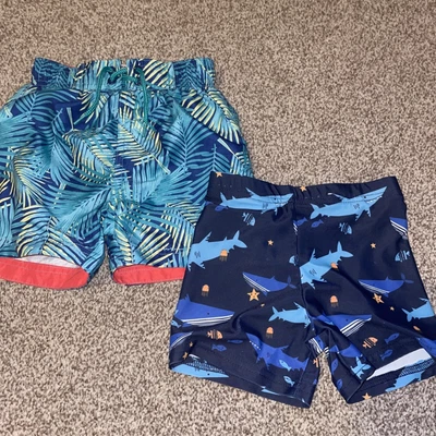 £1.49 • Buy Bundle Of 2 Baby Boys Swimming Shorts, Age 18-24 Months TU George