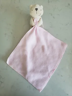 £6 • Buy  Lollipop Lane Pink  Bear Blankie Comforter Blanket  Soft Toy 9  Approx 