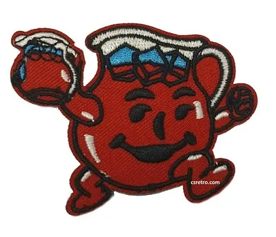 Kool Aid Man Pitcher Vintage Retro 90s Style Iron On Patch Fashion 80s Applique • $6