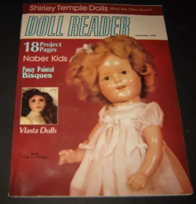 Doll Reader Magazine November 1990 Naber Kids Vlasta Dolls Fancy Bisques • $5.99