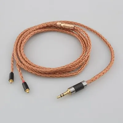 Customized Plug To 2 MMCX 16Core 7N OCC Earphone Cable For SENNHEISER IE300IE900 • $30