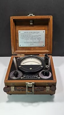 $75 • Buy Vintage Telephone Test Equipment Western Union Tel. Co. Db Meter