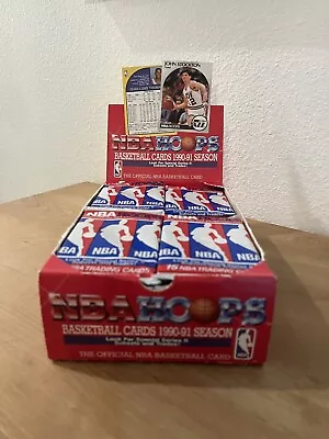 1990-91 NBA Hoops Factory Sealed Pack (1) FREE SHIPPING!  Michael Jordan • $4.25