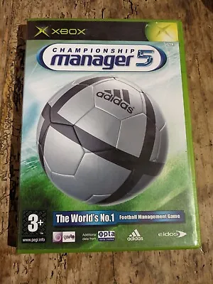 Championship Manager 5 (Microsoft Xbox 2005) - Complete With Manual  • £3.89