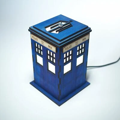 $79.99 • Buy Dr. Who Lamp - Blue Tardis - Desk Night Light