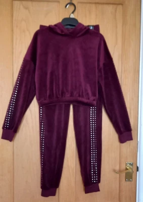 £6 • Buy Girls George Soft Touch Leisure Suit 12-13 Yrs