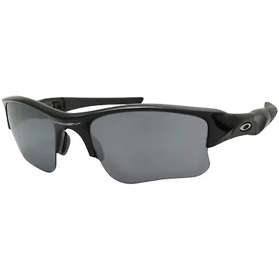 Oakley 03-915 Flak Jacket XLJ Jet Black Frame Iridium Sports Mens Sunglasses • $110.88