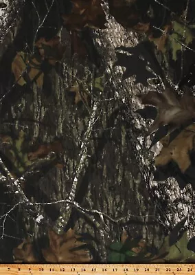 Mossy Oak Breakup Twill Camouflage Hunting Bottom Weight Fabric By Yard A508.74 • $12.95