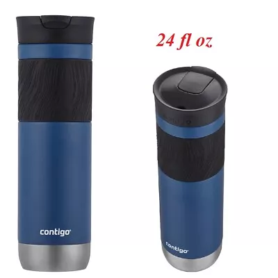$20.97 • Buy Travel Coffee Mug Leak Proof Vacuum Insulated Byron Stainless Steel SnapSeal Lid