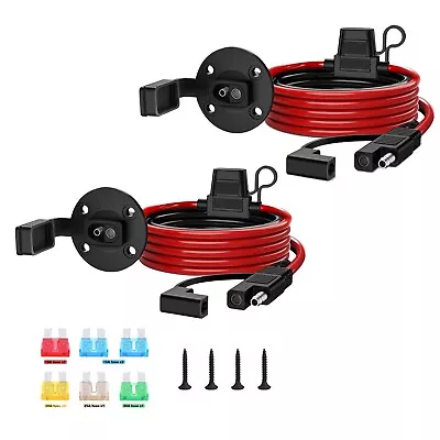 3.5ft/5.5ft 10 AWG SAE Adapter Male Plug To Female Cable Quick Connector Harness • $16.71