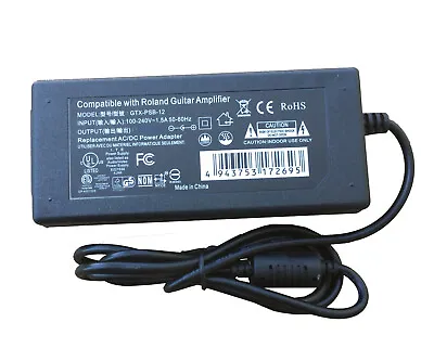 $66.01 • Buy AC Adapter - Power Supply For Roland CUBE Street EX Battery-Powered Stereo Amp …