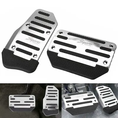 2pcs Universal Non-Slip Automatic Gas Brake Foot Pedal Pad Cover Car Accessories • $11.99