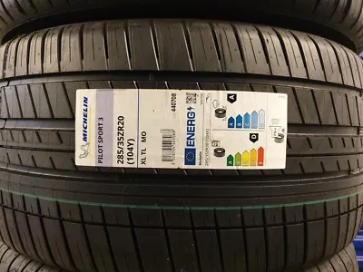 Michelin Pilot Sport 3 285/35 Zr20 Xl 104y Mercedes Tyre 285 35 20 2853520 D+a • $373.50