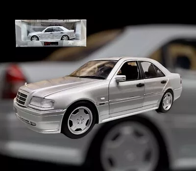 UT MODELS  / Autoart  1/18 Brilliant SILVER Metallic 1997 MERCEDES BENZ C36 AMG • $225