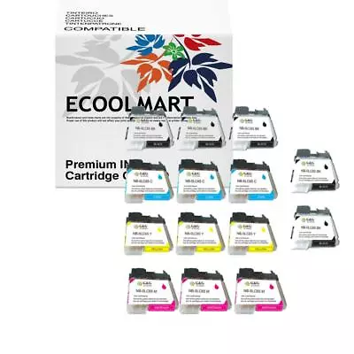 14 Pack LC65 Ink Set Fits Brother MFC-6490CW MFC-5890CN MFC-5895CW Printer • $14.03