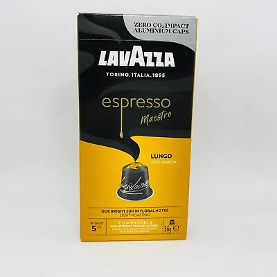 Lavazza Espresso Maestro Lungo Coffee Capsules Intensity 5/13 Exp 4/24 • $33.96