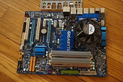 Gigabyte GA-EP45-UD3P Motherboard Combo Core 2 Quad Q9550 2.83G 4GB 800MHz RAM • $148