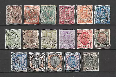 ITALY - 1901/1926 Victor Emmanuel III Definitives - Complete With L10 - VFU • $1.23