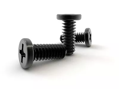 £3.99 • Buy 12x M2X6mm M2X6L PM2X6.0 Black Machine Screws Laptop Screw M2x6 Scrauben Vis 