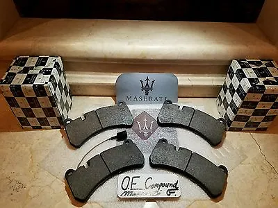 Maserati GHIBLI SQ4 Quattroporte GranTurismo O.E FRONT Brake Pads!2007-2022 NEW! • $98