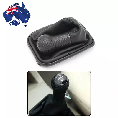 5-Speed Gear Shift Knob Gaiter Boot Cover For VW Jetta Golf GTI MK4 R32 99-04 • $18.04