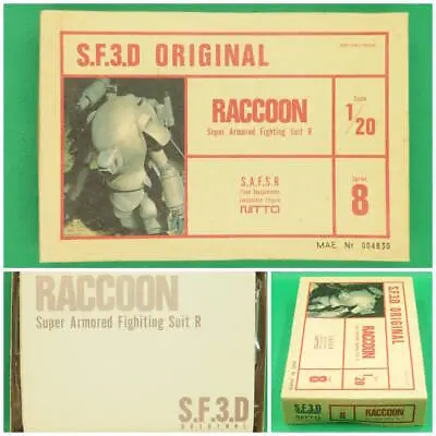Nitto S.F.3.D ORIGINAL 1/20 RACCOON Super Armored Fighting Suit R Series 8 Kit • $109.99