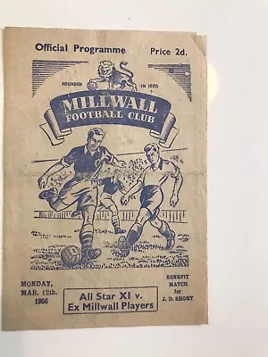Millwall Football Programme • £8