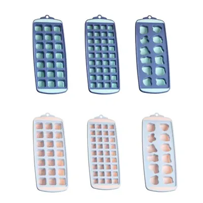 $11.61 • Buy Ice Cube Trays Silicone Ice Cube Molds With Lids Easy-Release And Flexible Tray