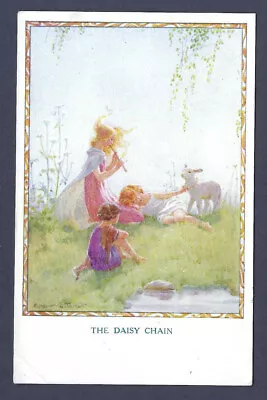 The Daisy Chain - 1933 Magic Of Childhood Postcard By Margaret Tarrant • £1.70