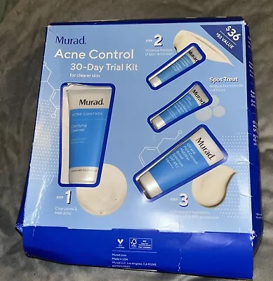 Murad Acne Control 30 Day Trial Kit Box Damaged • $30