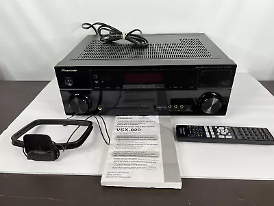 Pioneer VSX-820-K Audio/Video Multi-Channel Receiver *FOR PARTS OR REPAIR. • $69.26