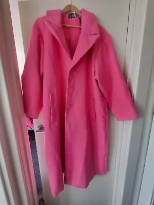 $100 • Buy Pink Fluffy Coat Size 22