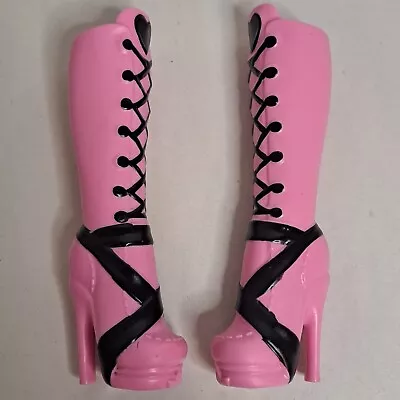 Monster High Draculaura Frightfully Tall Ghoul 17  Replacement Shoes Boots • $24.99