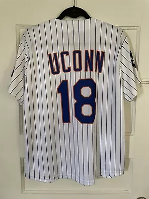 Uconn University Of Connecticut New York Mets Jersey 2018 Uconn Nation Med. Rare • $89