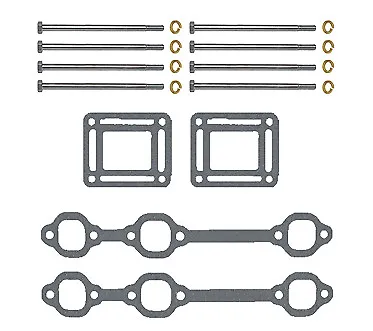 GLM 53773 Exhaust Manifold Gasket And Bolt Kit Volvo Penta 4.3 V6 • $84.50